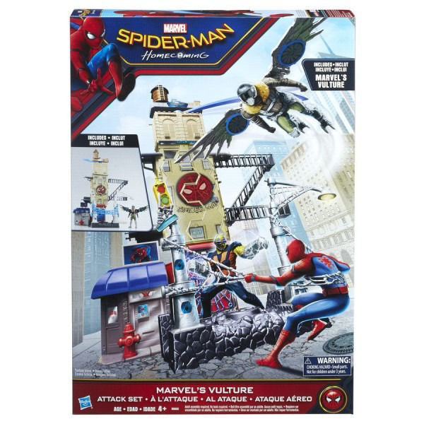 Spider Man Home Coming Web City Playset