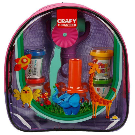 Crafy Dough Back Pack Assorted (22 Pieces)