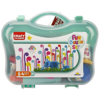 Crafy Dough Modeling Paste Set Tool Case (20 Pieces)