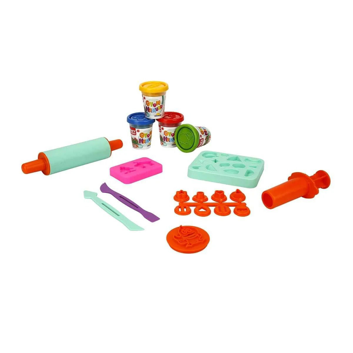 Crafy Dough Modeling Paste Set Tool Case (20 Pieces)