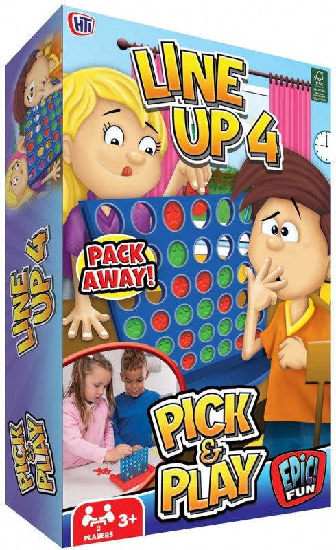 Line Up 4 Pick & Play Game (Board Game)