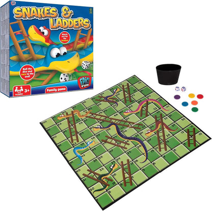 Traditional Snake And Ladder (Board Game)