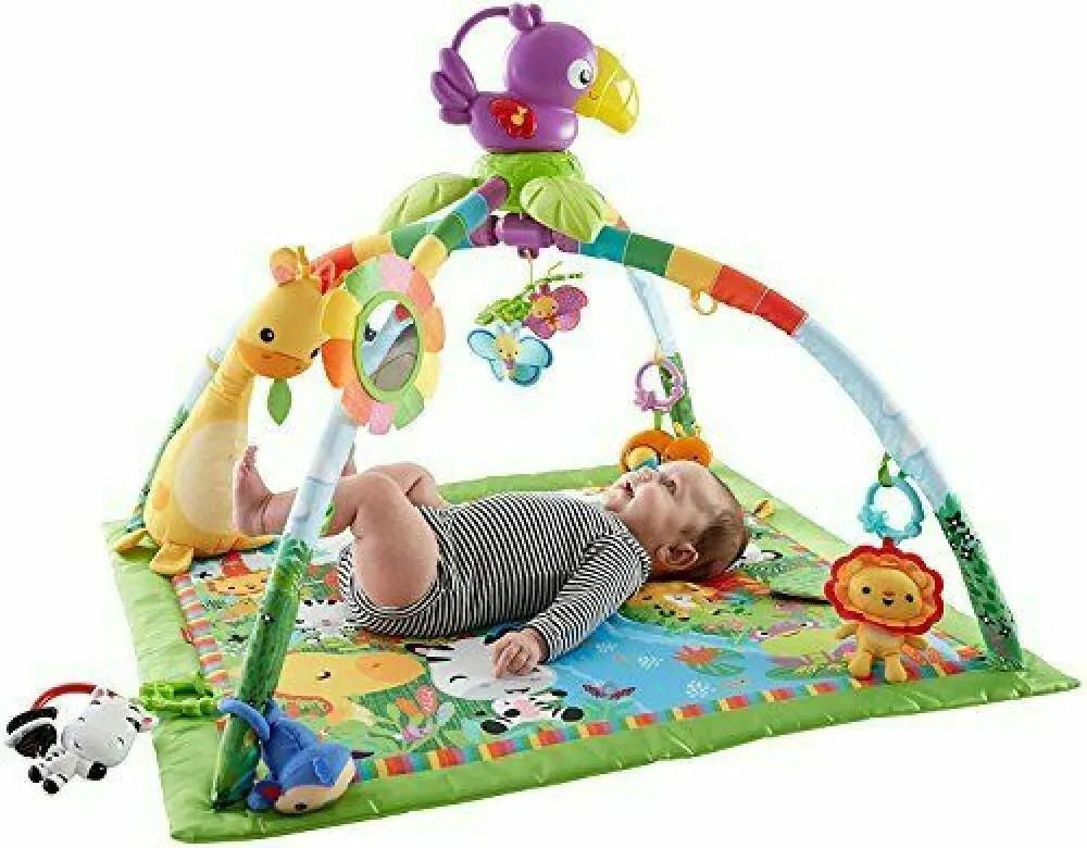 Fisher Price Rainforest Music And Lights Infant Gym