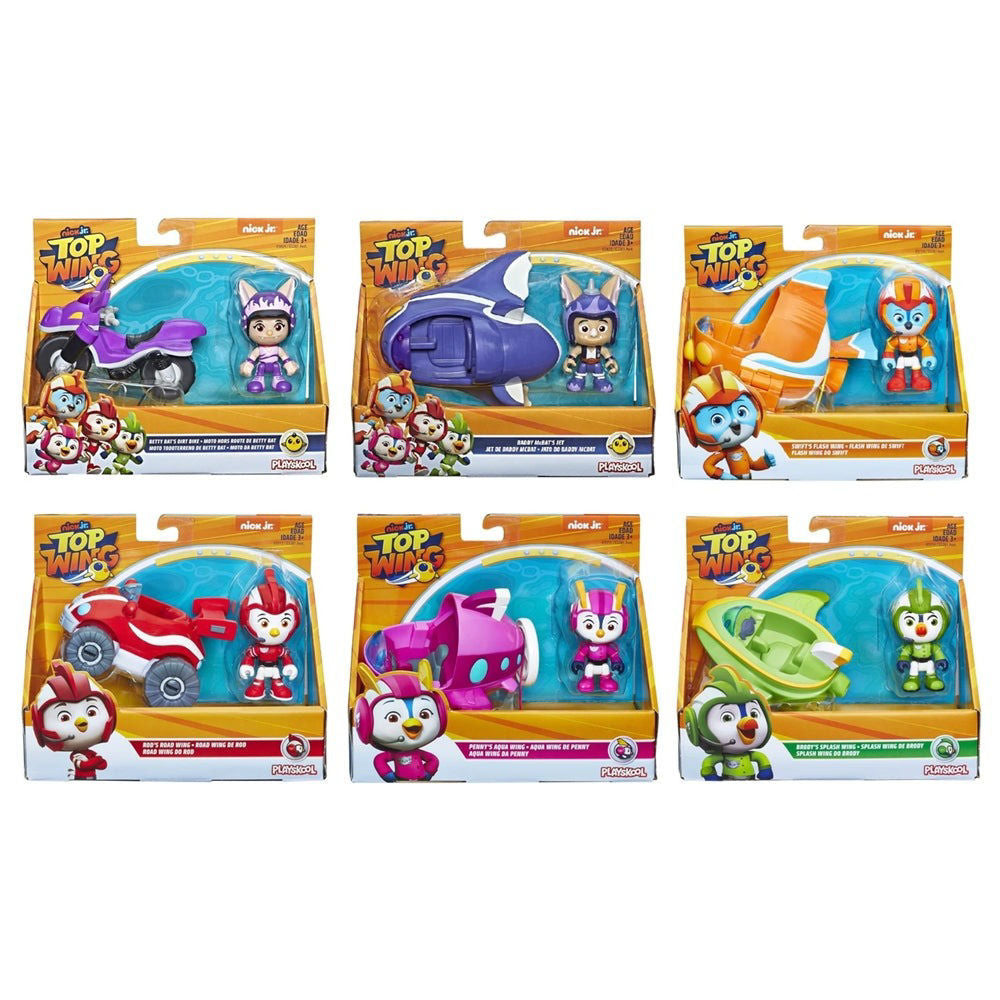 Top Wing Figure And Vehicle (Assorted)