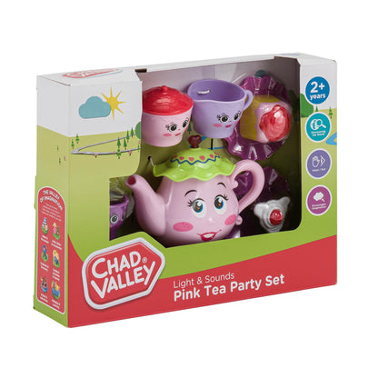 Chad Valley Light And Sounds Pink Tea Party Set