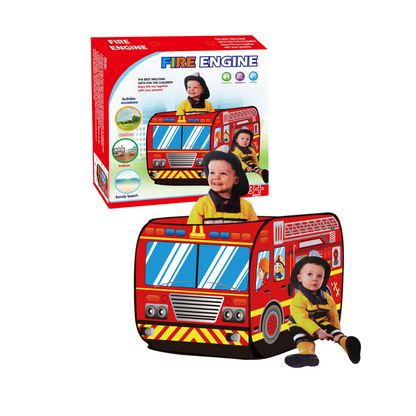 Children Fire Truck Tent