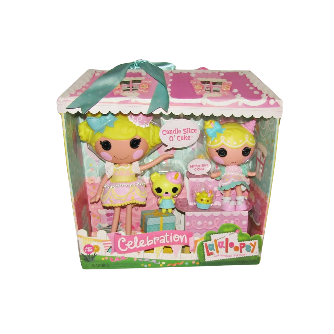 Lalaloopsy Celebration Present Candle Slice O'Cake