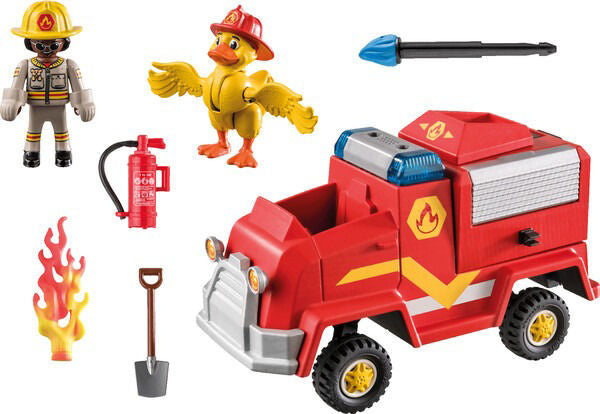 Playmobil Duck On Call Firefighter Vehicle