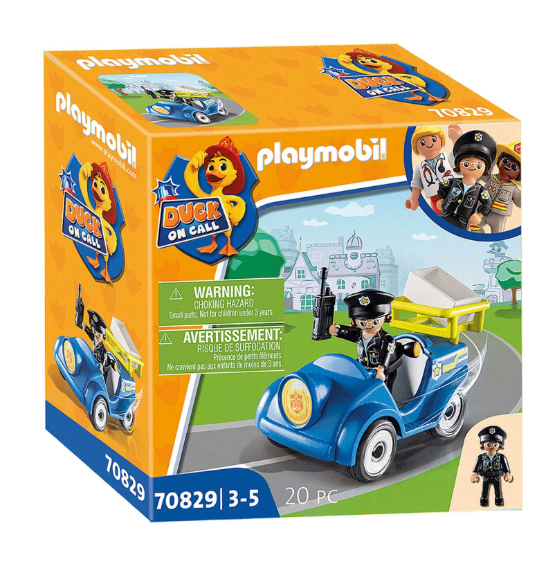 Playmobil Duck On Call Police Mini Car