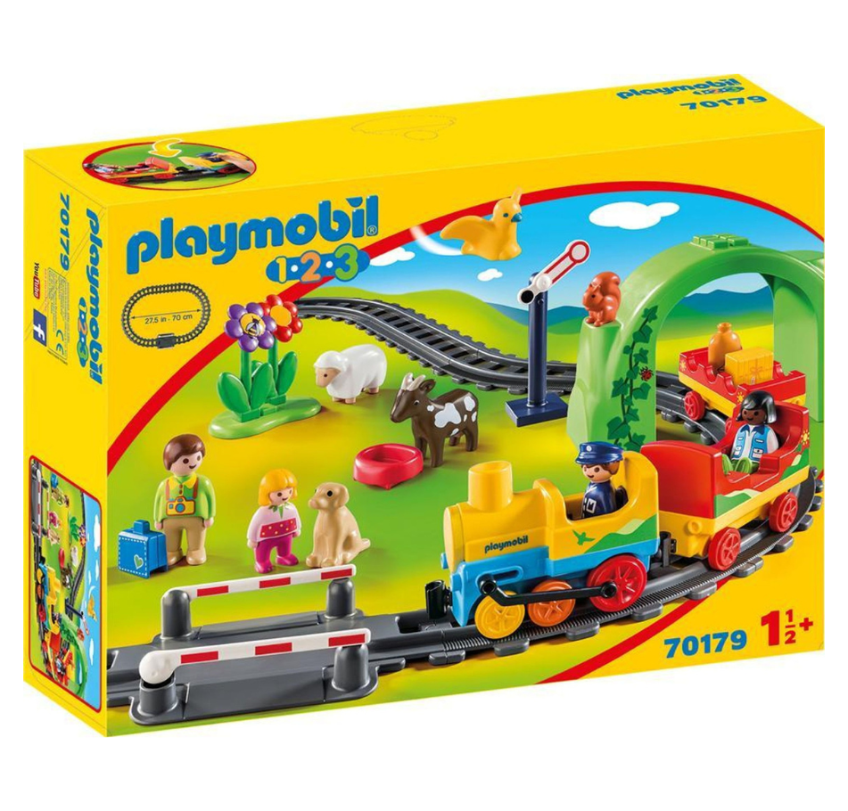 Playmobil Train With Passengers And Circuit