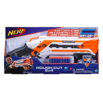 Nerf N-Strike Elite Rough Cut 2X4 Blaster (8 Darts)