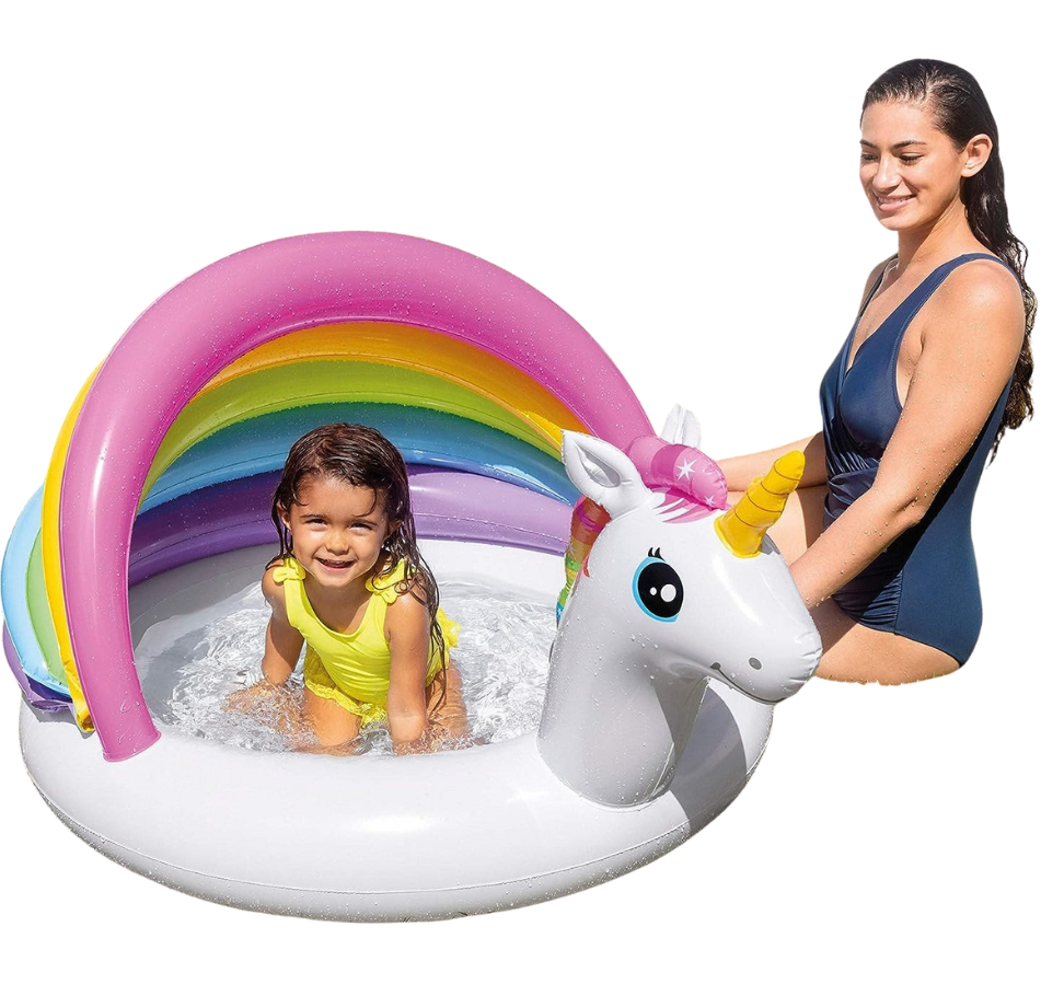 Intex Unicorn Baby Pool (1.72 x 1.02 x 0.69m)