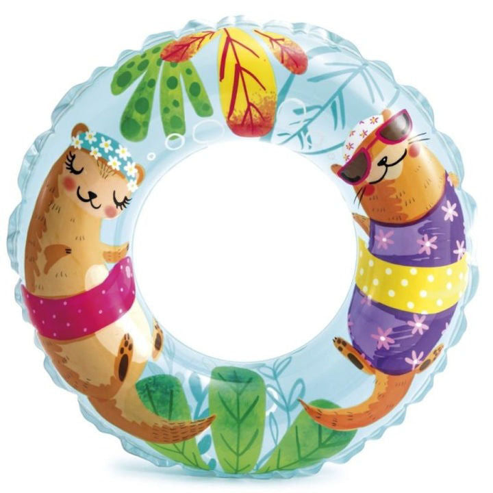 Intex Transparent Swim Rings (60.69cm Diameter - Assorted)