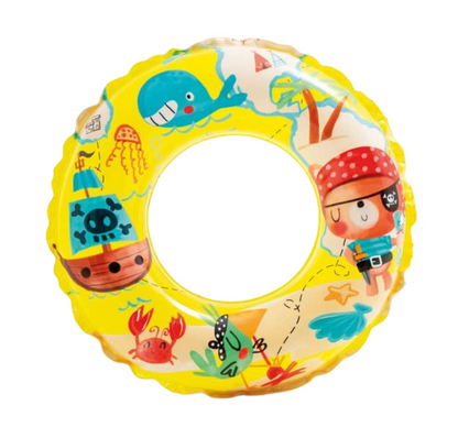 Intex Transparent Swim Rings (60.69cm Diameter - Assorted)