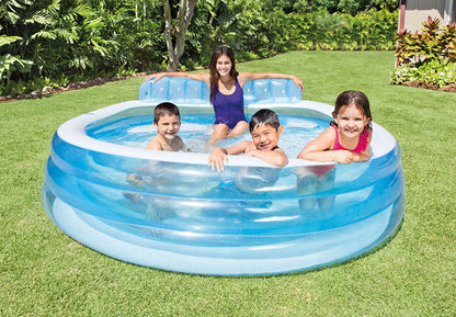 Intex Swim Center Family Lounge Pool (224 x 216 x 76cm)