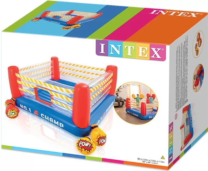 Intex Jump-O-Lene Boxing Ring Bouncer (2.26 x 2.26m)