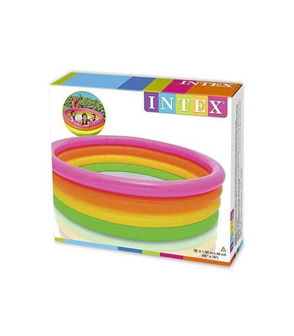 Intex Sunset Glow Pool 4 Rings (1.68 X 46cm)