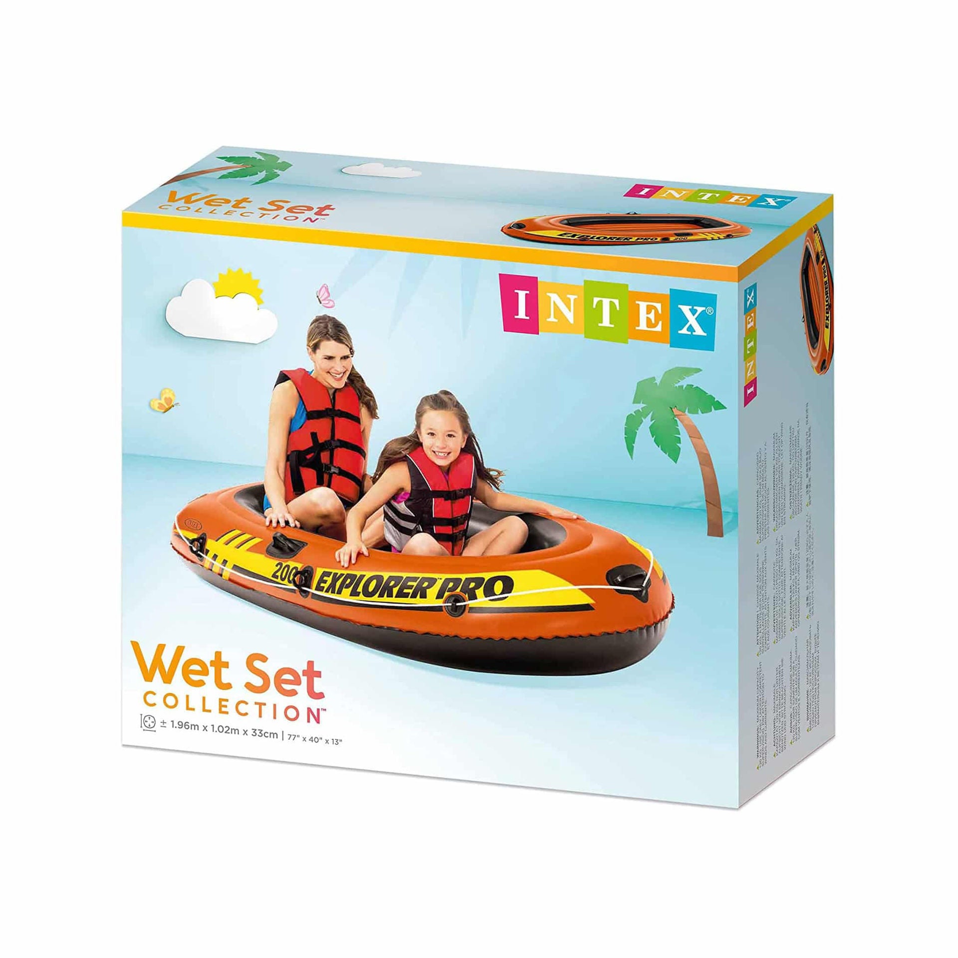 Intex Boat Explorer 200 (185 x  94 x 41cm)