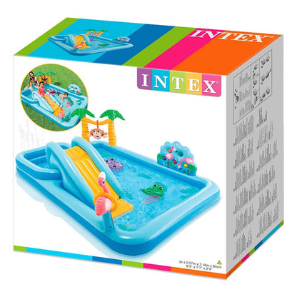 Intex Jungle Adventure Inflatable Play Center With Slide