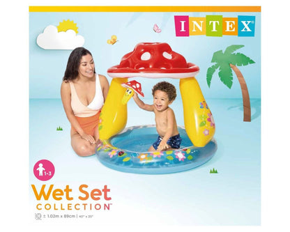 Intex Mushroom Inflatable Kiddie Pool (69cm)