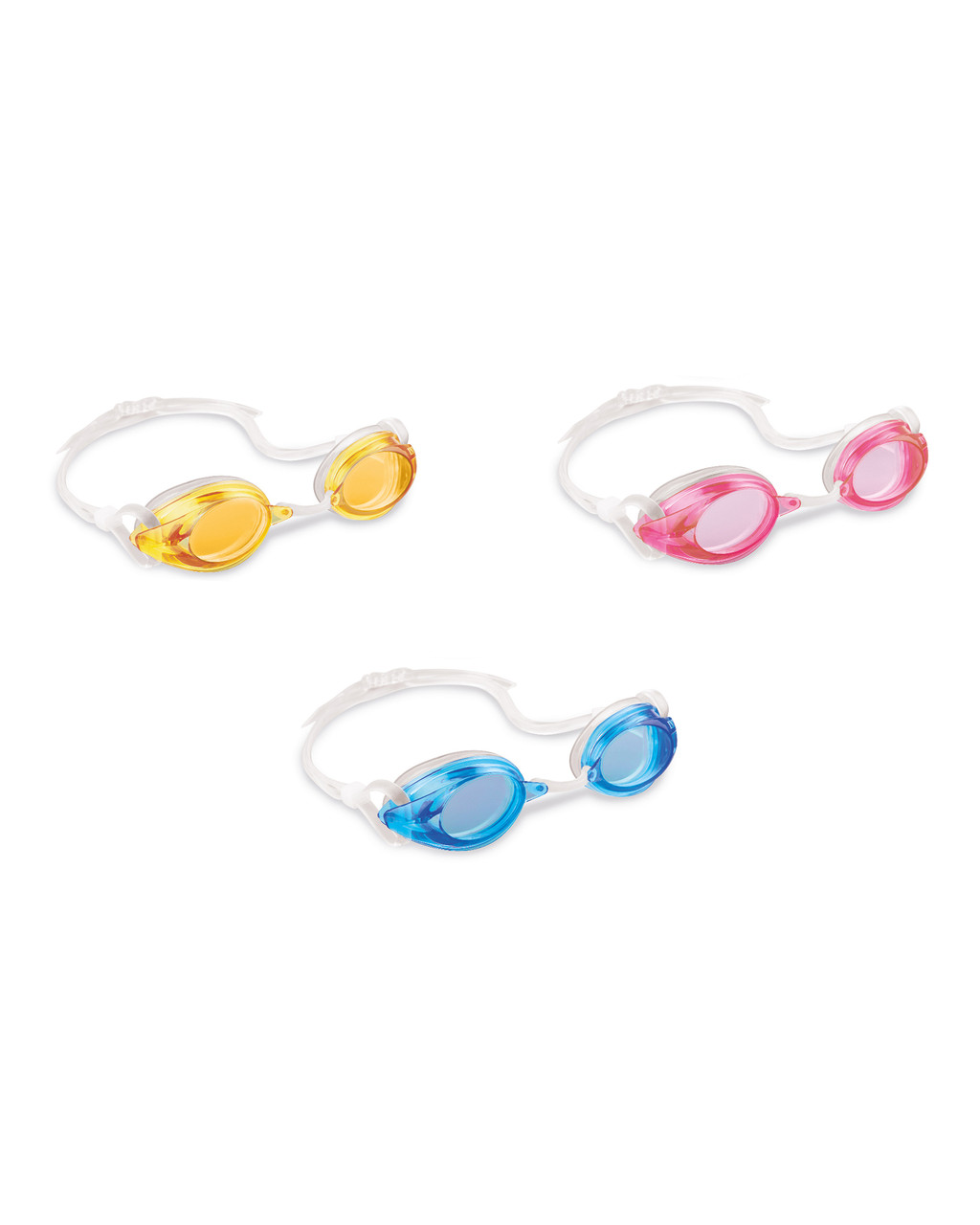 Intex Aqua Flow Sport Relay Swimming Goggles (Age: 8+ / Assorted)