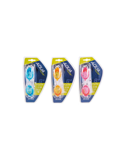 Intex Aqua Flow Sport Relay Swimming Goggles (Age: 8+ / Assorted)