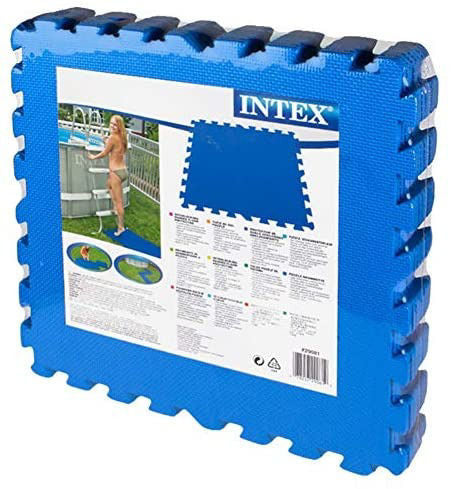 Intex Interlocking Padded Floor Protector (50 x 50 x 1cm - Blue)