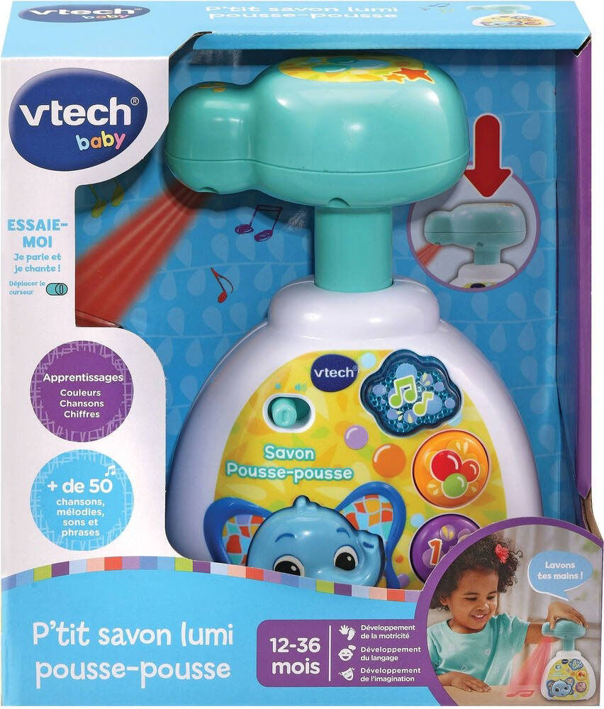 Vtech P'tit Savon Lumi Pousse Pousse