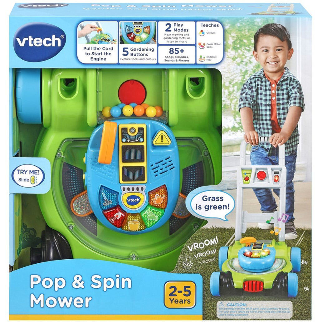 Vtech Pop And Spin Mower