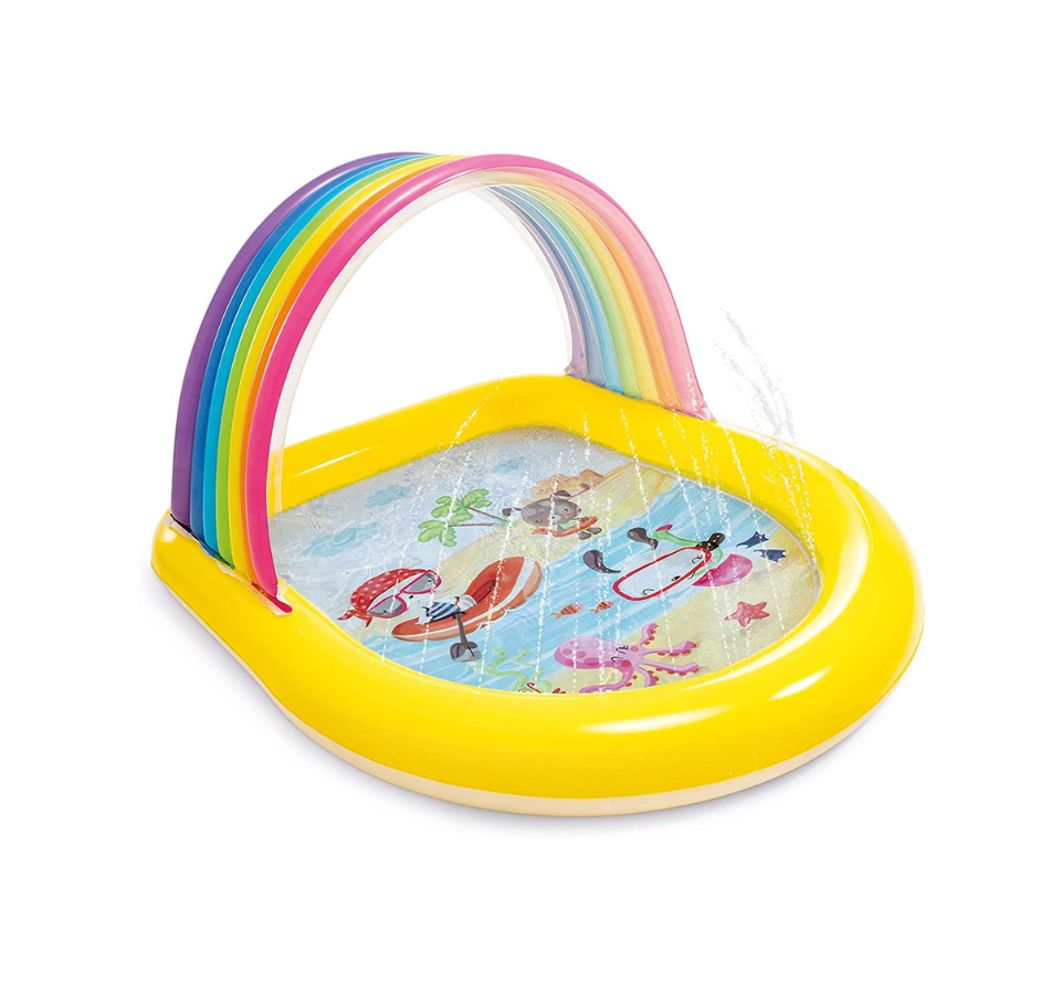 Intex Inflatable Rainbow Arch Spray Pool (147 x 130 x 86cm)