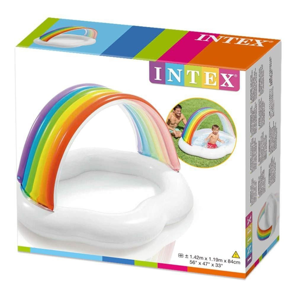 Intex Rainbow Cloud Baby Pool (142 x 119 x 84cm)