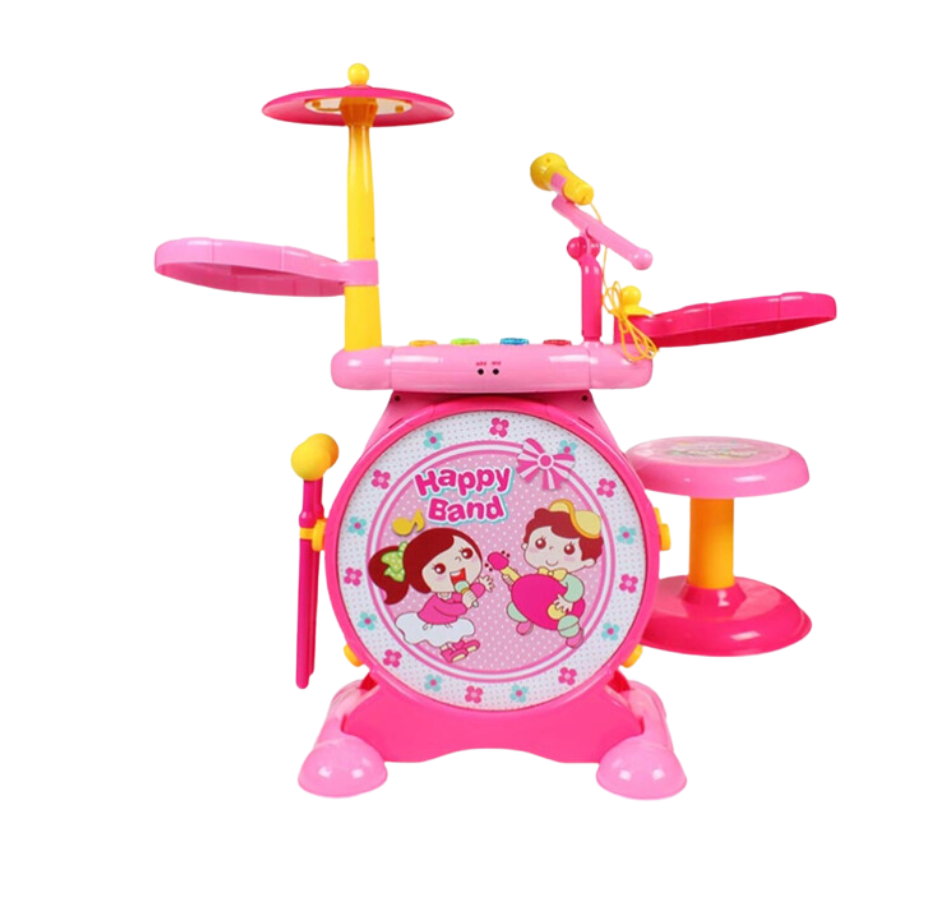 Drum Set With Piano (Assorted)