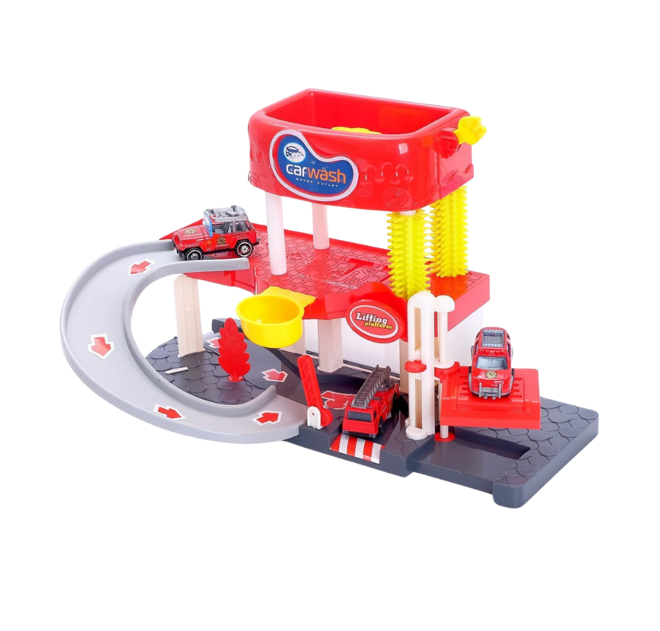 Fire Truck Car Wash Station