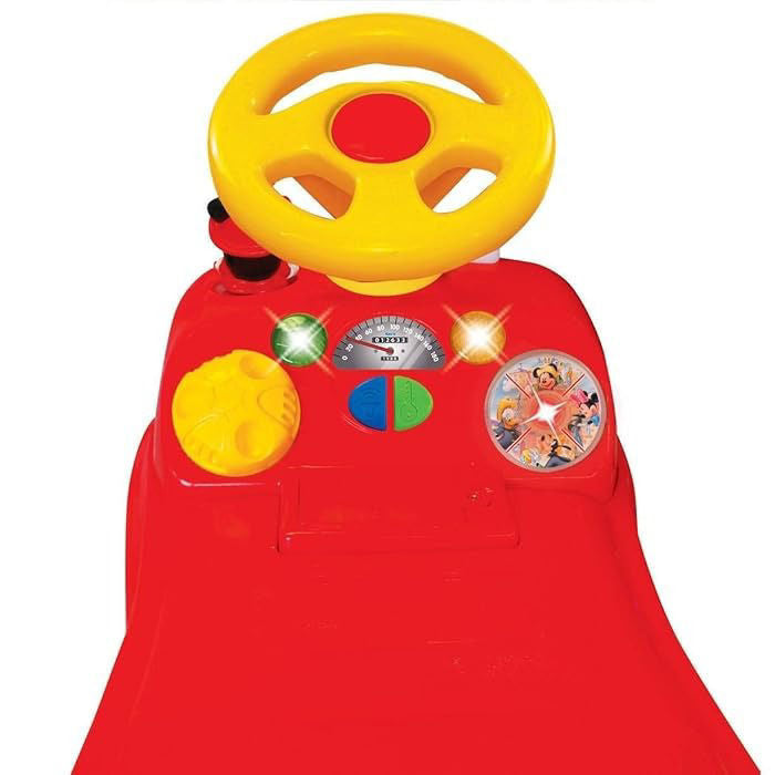 Kiddieland Light N Sound Mickey Fire Engine Ride On