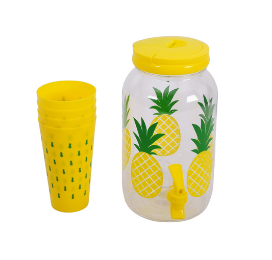 Juice Dispenser Yellow Pineapple (3.8L)