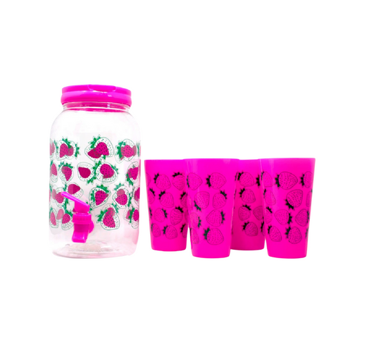 Juice Dispenser Pink Strawberry (3.8L)