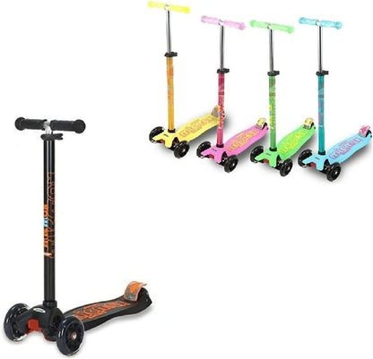 Micmax Four Wheels Kick Scooter (Assorted)