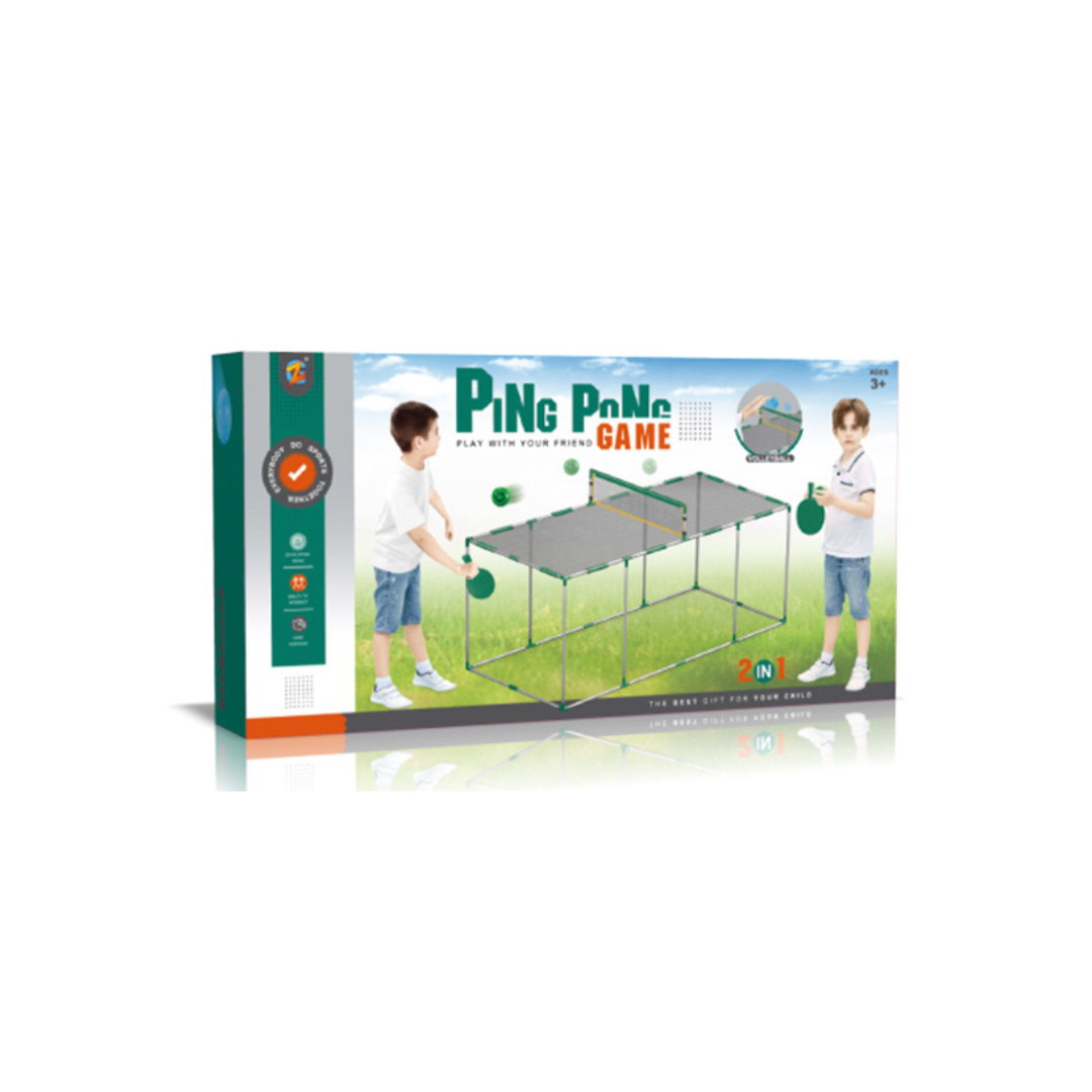 Ping Pong Game 2 In 1 Tennis And Ping Pong Table