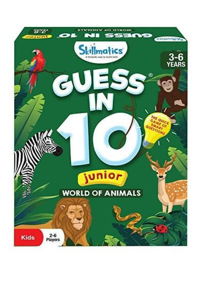 Skillmatics Guess In 10 World Of Animals Junior