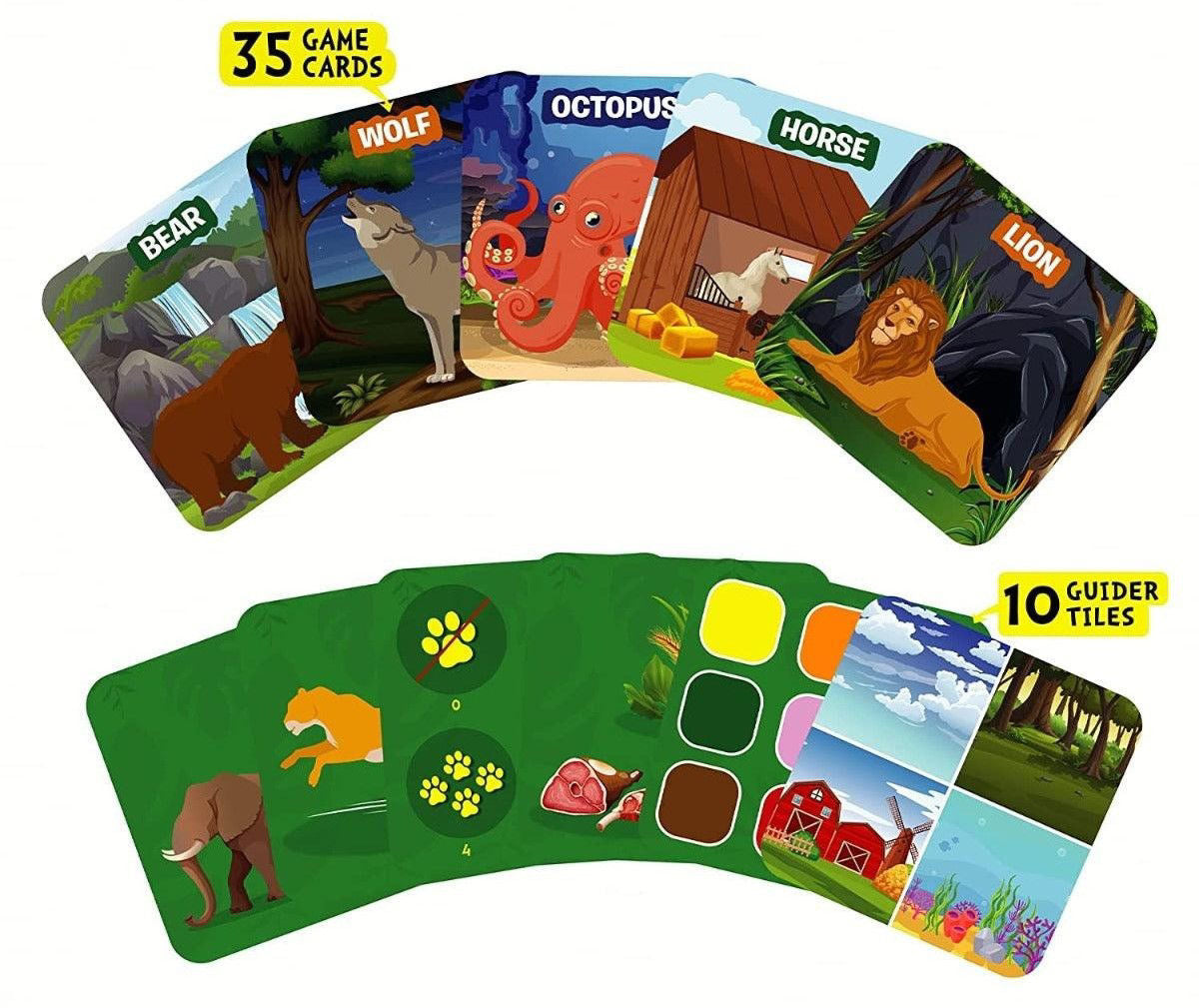 Skillmatics Guess In 10 World Of Animals Junior