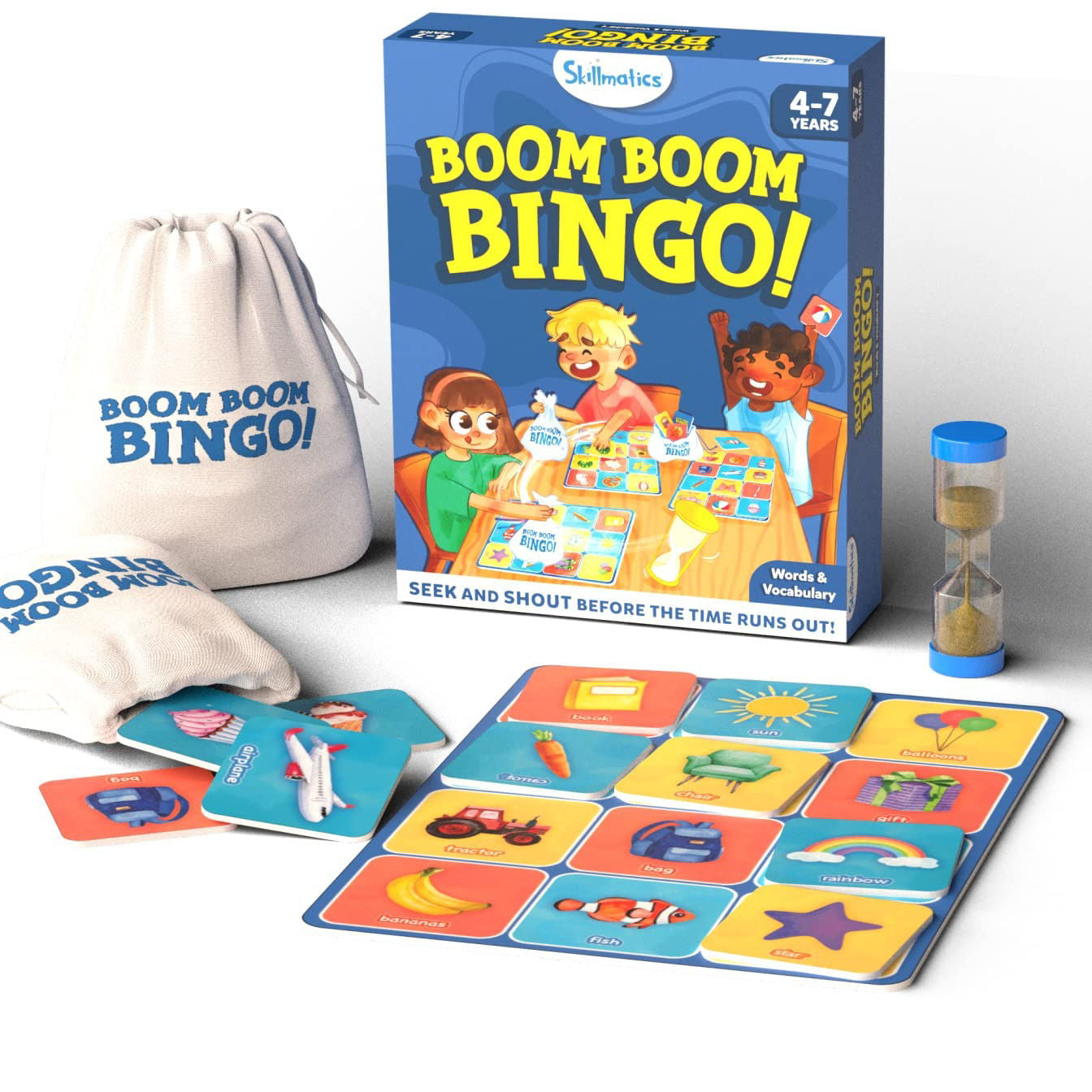 Skillmatics Boom Boom Bingo Words And Vocabulary