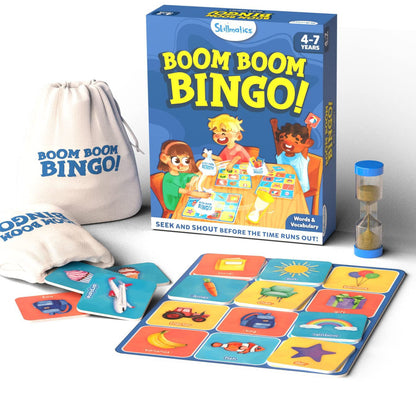 Skillmatics Boom Boom Bingo Words And Vocabulary