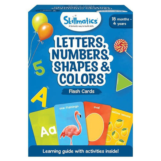 Skillmatics Flash Cards Letters, Numbers, Shapes & Colors