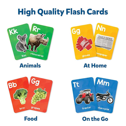 Skillmatics Flash Cards Letters And First 100 Words