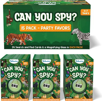 Skillmatics Can You Spy Party Favors Animals