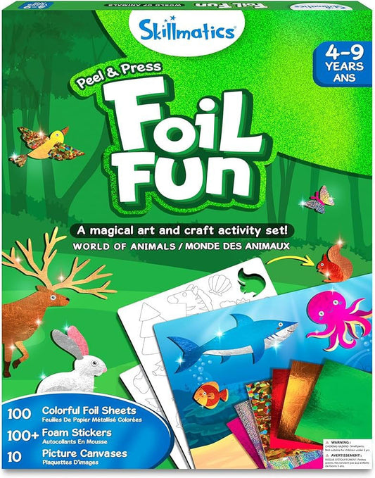 Skillmatics Foil Fun World Of Animals