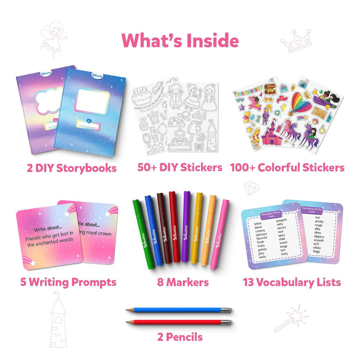 Skillmatics My Storybook Art Kit Unicorns & Princesses