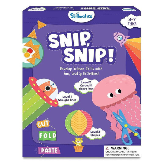 Skillmatics Snip Snip Craft Kit