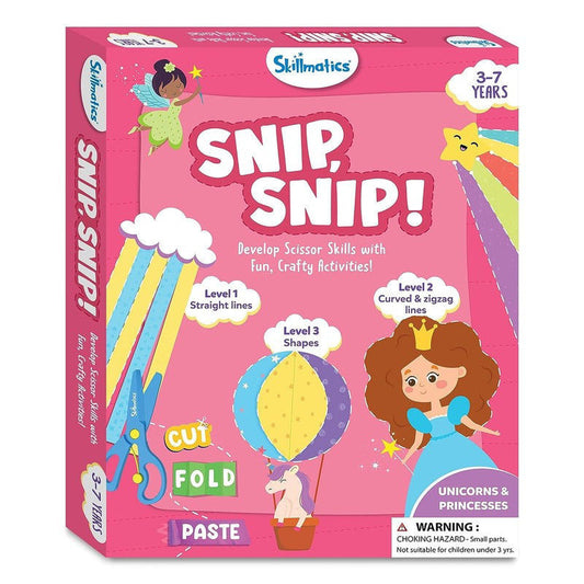 Skillmatics Snip Snip Unicorn And Princesses