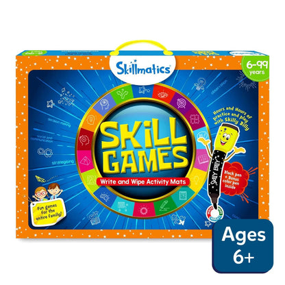 Skillmatics Skill Games Write And Wipe Activity Mats